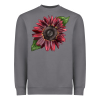 Storm chocolate sunflower Heavyweight Sweatshirt - LillyAllenDesigns