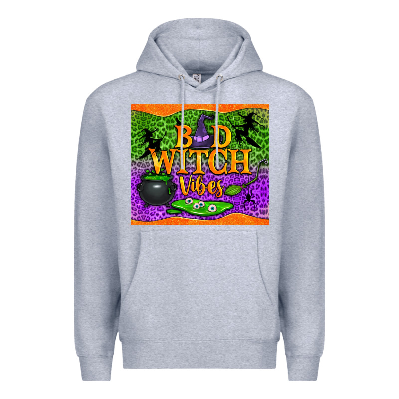 Bad Witch Vibes Premium Hoodie by NancyCooperArtShop | Teevron