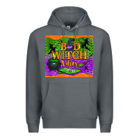 Rock Bad witch vibes Premium Hoodie - NancyCooperArtShop