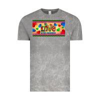 Cloud Rock love autism awareness license plate template Vintage Tee - BarkalooDesign