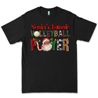 Black afro santa's favorite volleyball player for christ Premium Tee - FaDigitalArtStudio