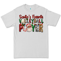 Dove Grey afro santa's favorite volleyball player for christ Premium Tee - FaDigitalArtStudio