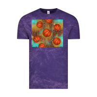 Cloud Purple western basketball Vintage Tee - AdoDesignShop