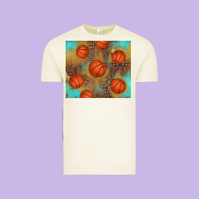 Western Basketball Vintage Tee Designed By Adodesignshop