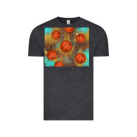 Vintage Black western basketball Vintage Tee - AdoDesignShop