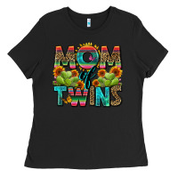 Black mom of twins Ladies Tee - Zillion Design Studio