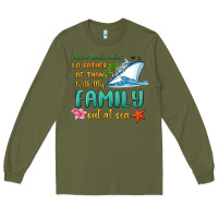Army Green there's nowhere else i'd rather be than with my fa Long Sleeve Tee - MaliasSmallBusiness