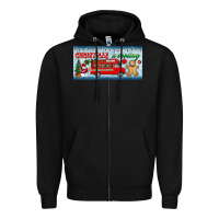 Black christmas is coming license plate Zipper Hoodie - BundleAndBundleShop