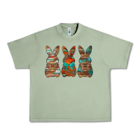Oil Green western easter bunnies Urban Heavy Tee - Jasminsmagicworld