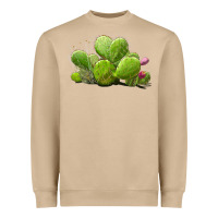 Mushroom desert prickly pear cactus Heavyweight Sweatshirt - LillyAllenDesigns