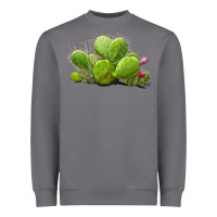 Storm desert prickly pear cactus Heavyweight Sweatshirt - LillyAllenDesigns