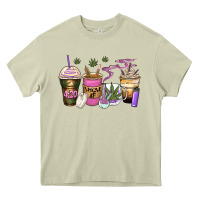 Mossy weed coffee cups Heavy Core Tee - Zillion Design Studio