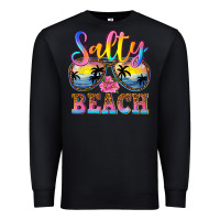 Black Salty beach Premium Sweatshirt - NancyCooperArtShop