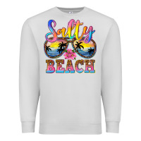 Dove Grey Salty beach Premium Sweatshirt - NancyCooperArtShop