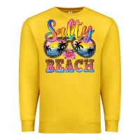 Lemon Salty beach Premium Sweatshirt - NancyCooperArtShop