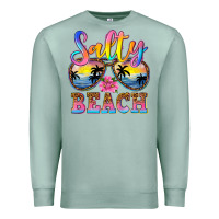Seafoam Salty beach Premium Sweatshirt - NancyCooperArtShop