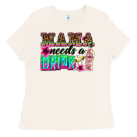 Bone mama needs a drink Ladies Tee - Zillion Design Studio