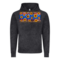 Vintage Black armed forces day sunflower Vintage Hoodie - Artiststas