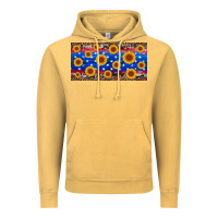 Vintage Mustard armed forces day sunflower Vintage Hoodie - Artiststas