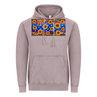 Vintage Zinc armed forces day sunflower Vintage Hoodie - Artiststas