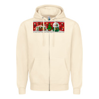 Sandshell noel Zipper Hoodie - BundleAndBundleShop