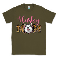 Army Green Husky Mom Classic Tee - Jasminsmagicworld