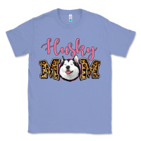 Colony Blue Husky Mom Classic Tee - Jasminsmagicworld