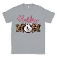 Heather Grey Husky Mom Classic Tee - Jasminsmagicworld