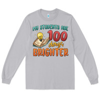 Moon Dust my students 100 days brighter Long Sleeve Tee - MaliasSmallBusiness