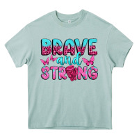 Arona Brave and Strong Heavy Core Tee - texasbilliewilder