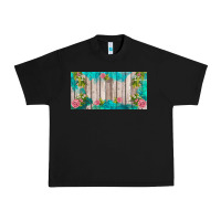 Black western floral  license plate template Urban Heavy Tee - BarkalooDesign