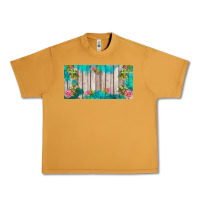 Peanut Butter western floral  license plate template Urban Heavy Tee - BarkalooDesign