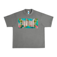 Tornado western floral  license plate template Urban Heavy Tee - BarkalooDesign