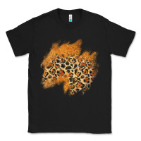Black leopard glitter patch Classic Tee - AdoDesignShop