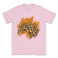 Bubblegum Pink leopard glitter patch Classic Tee - AdoDesignShop