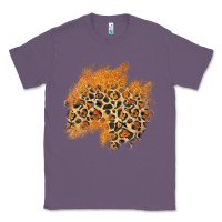 Lavender leopard glitter patch Classic Tee - AdoDesignShop