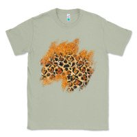 Matcha leopard glitter patch Classic Tee - AdoDesignShop