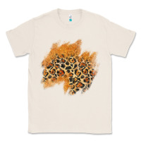 Natural leopard glitter patch Classic Tee - AdoDesignShop