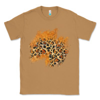 Toasted Coconut leopard glitter patch Classic Tee - AdoDesignShop