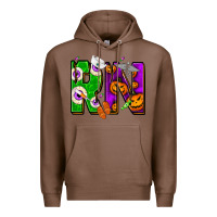 Chestnut Halloween RN Registered Nurse Premium Hoodie - NancyCooperArtShop