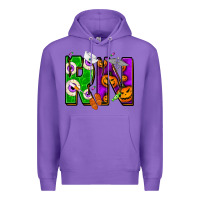 Purple Halloween RN Registered Nurse Premium Hoodie - NancyCooperArtShop