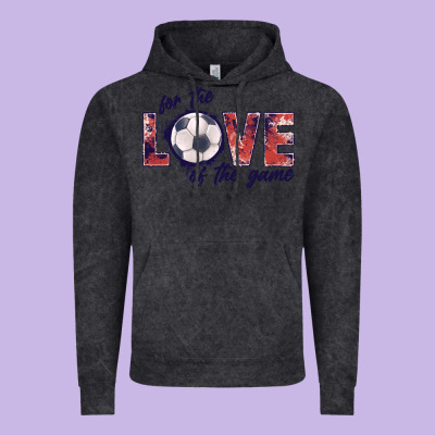 Soccer Love Of The Game Vintage Hoodie Designed By Jahusdesignshop