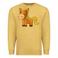 Antique Gold cute horse Premium Sweatshirt - texasbilliewilder