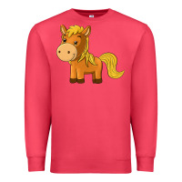 Cardinal cute horse Premium Sweatshirt - texasbilliewilder