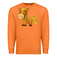 Carrot cute horse Premium Sweatshirt - texasbilliewilder
