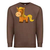 Chestnut cute horse Premium Sweatshirt - texasbilliewilder