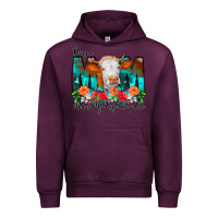 Mauve Wine Being a Mom Makes My Life Complete Urban Hoodie - CowCowDesign