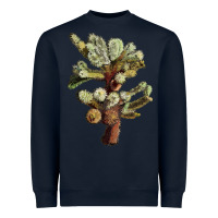 Navy cholla tree cactus Heavyweight Sweatshirt - LillyAllenDesigns