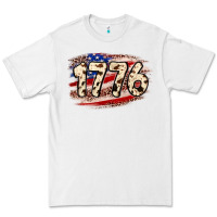 White 4th of July 1776 Premium Tee - Neo Western