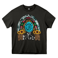 Asphalt western rainbow  be kind Heavy Core Tee - RanaPortraitStore